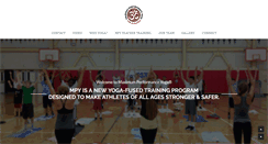 Desktop Screenshot of maxperformanceyoga.com